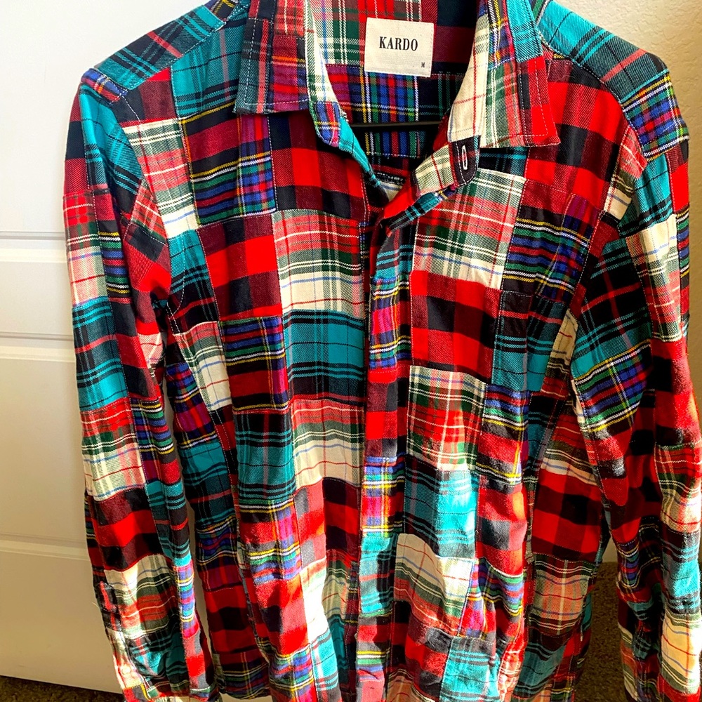 Checkered flannel/shirt jacket from Kardo